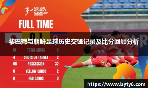 黎巴嫩与朝鲜足球历史交锋记录及比分回顾分析